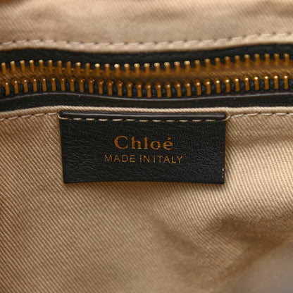 Chloe Suede Calfskin Small Faye Backpack Black 6 of 14