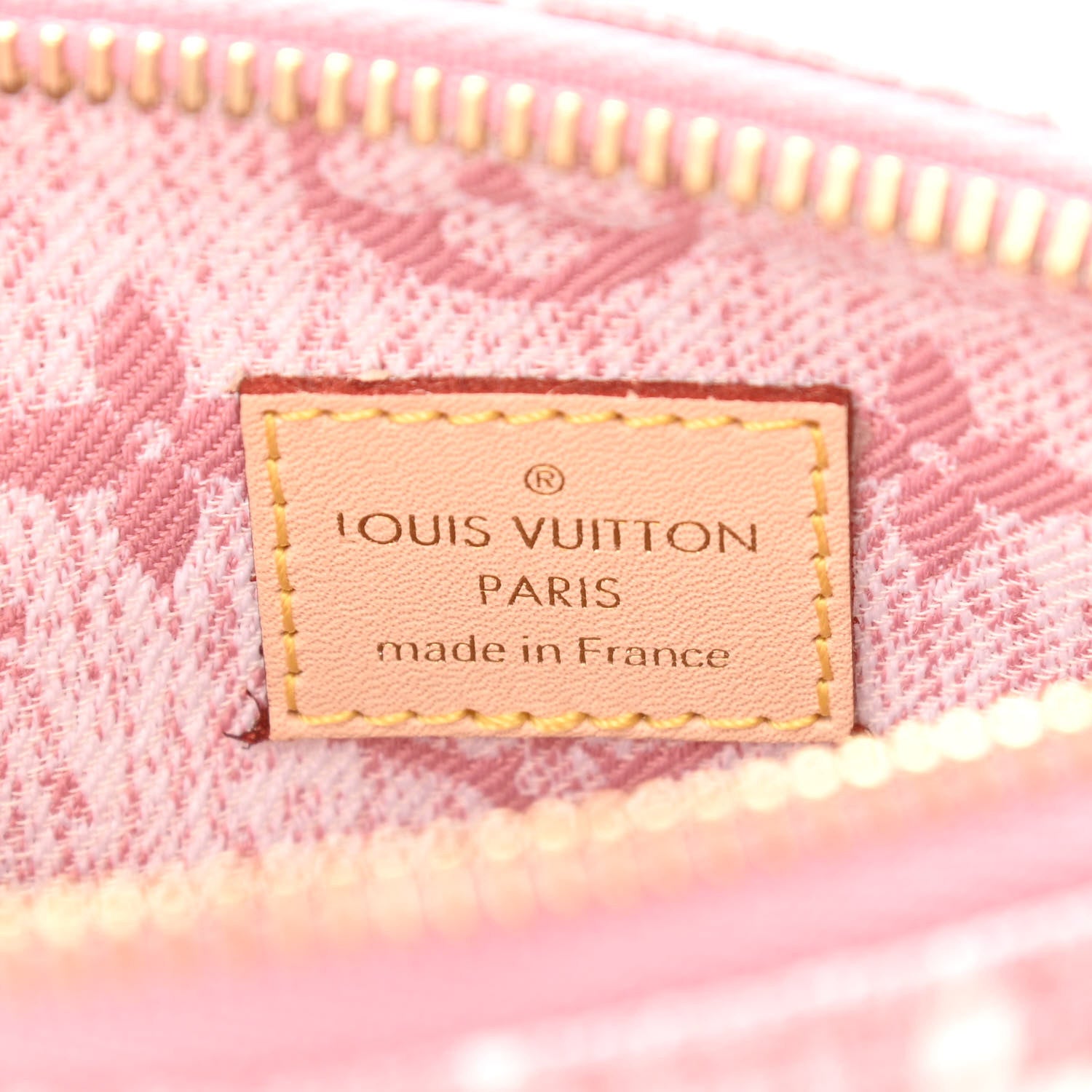 Louis Vuitton Monogram Jacquard Denim Nano Speedy Bandouliere Pink 6 of 10