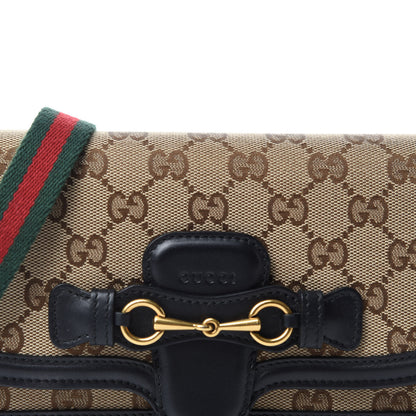 Gucci Monogram Lady Web Convertible Wallet Black 10 of 11