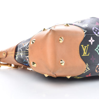 Louis Vuitton Monogram Multicolor Judy MM Black 5 of 20