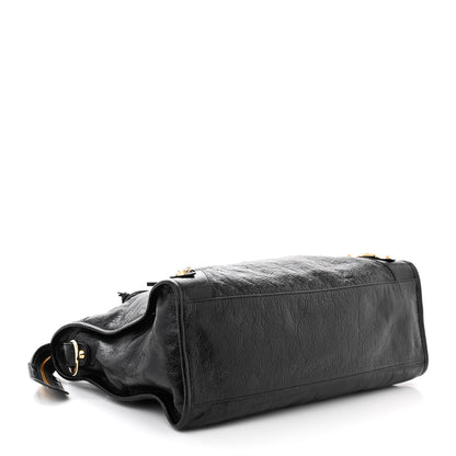 Balenciaga Agneau Classic Gold Hardware City Black 4 of 12