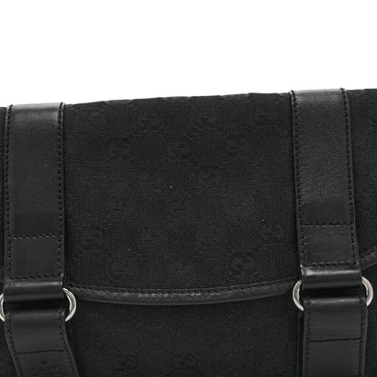 Gucci Monogram Waist Belt Bag Black 8 of 10