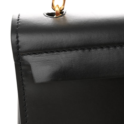 Off-White Calfskin Binder Clip Bag Black 10 of 11