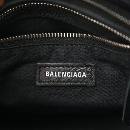 Balenciaga Agneau Classic Silver Hardware Mini City Black 6 of 11