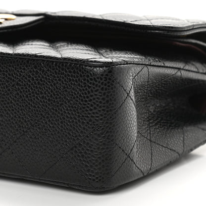 Chanel Caviar Quilted Small Double Flap Black 9 of 9
