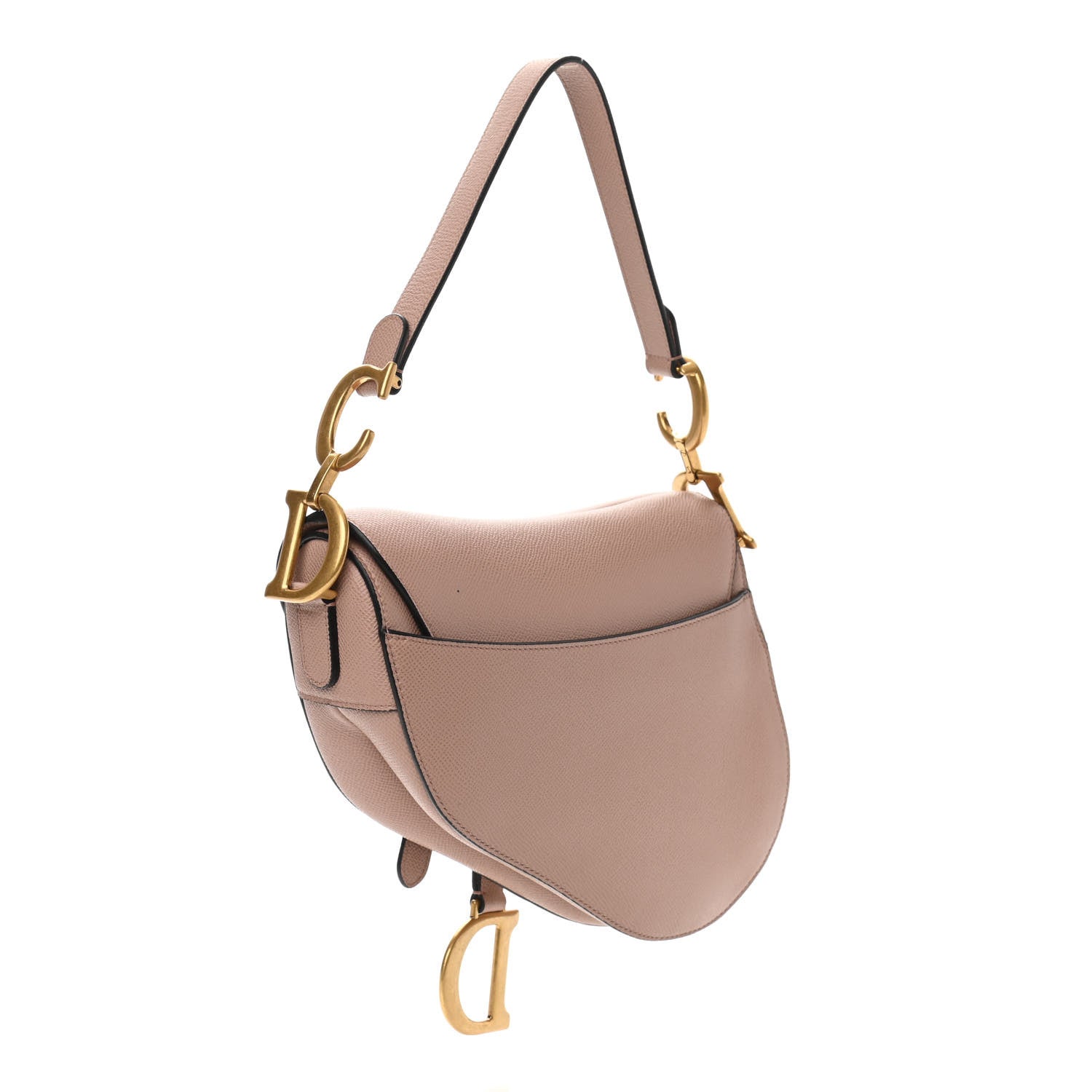 Christian Dior Grained Calfskin Saddle Bag Fard 3 of 11