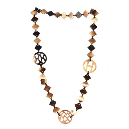 Hermes Buffalo Horn Lacquer Lena Necklace 3 of 5