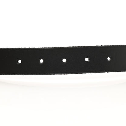 Gucci Faded Calfskin Double G 30mm Belt 85 34 Black 5 of 5