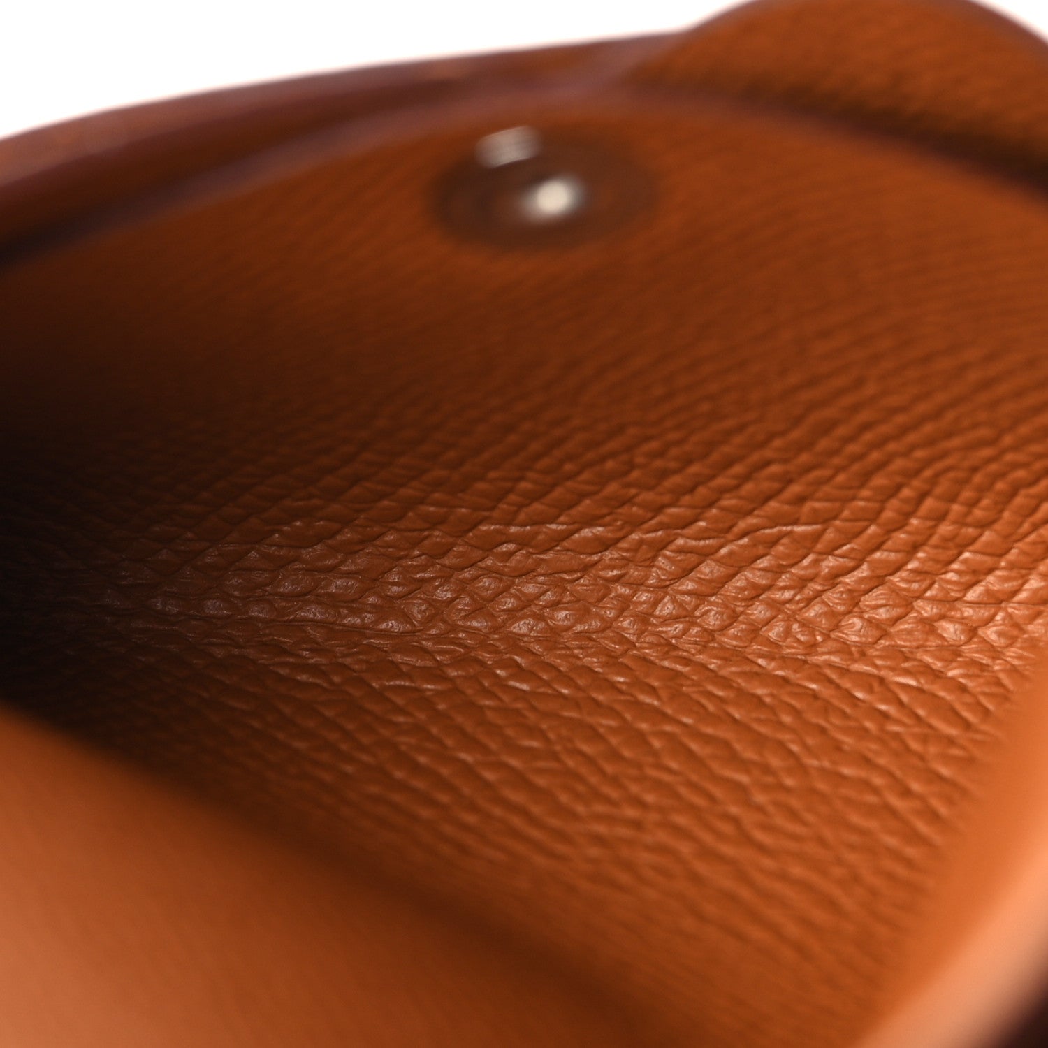 Hermes Epsom Calvi Duo Card Case Gold 6 of 8