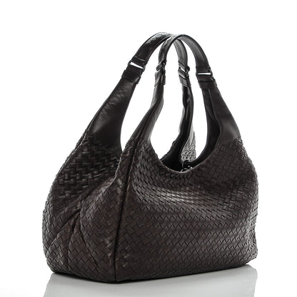 Bottega Veneta Nappa Intrecciato Large Campana Ebano 3 of 7