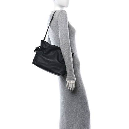 Loewe Nappa Medium Flamenco Knot Bag Black 2 of 11