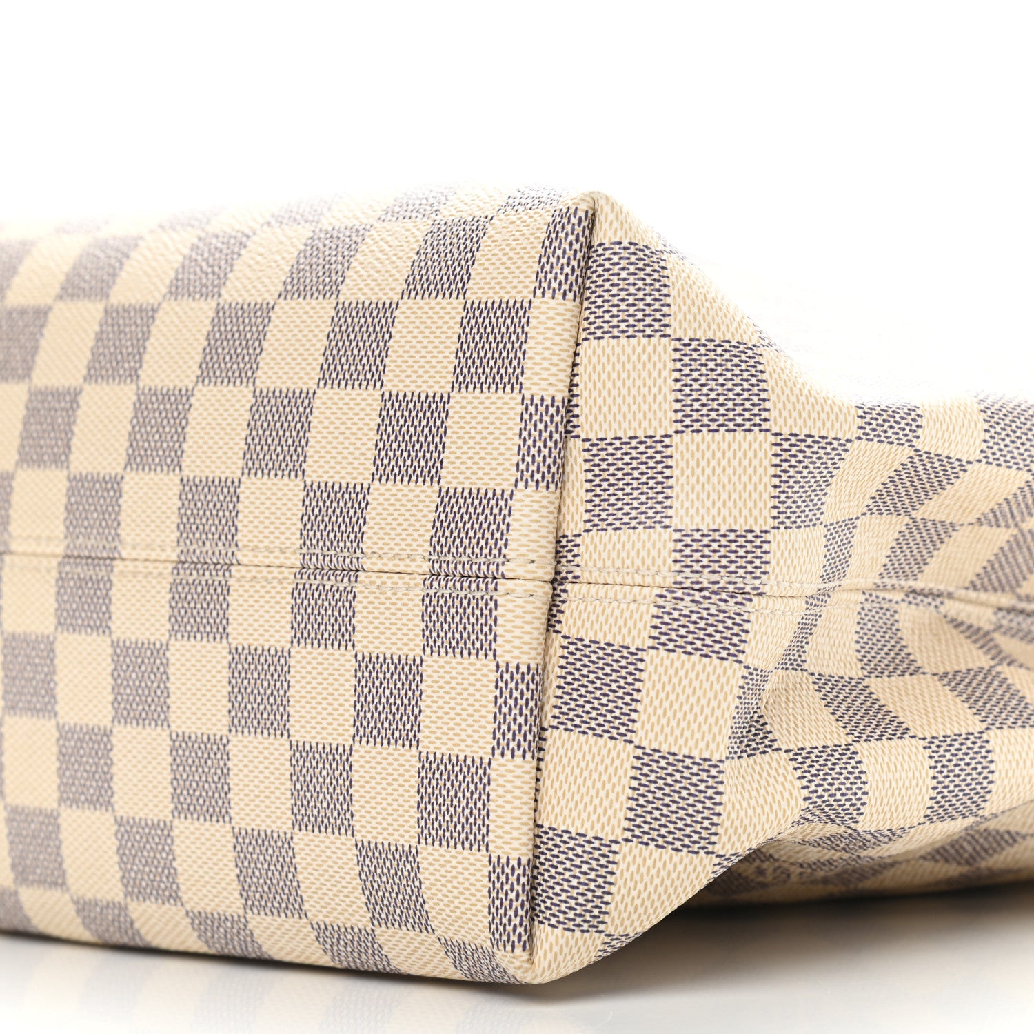 Louis Vuitton Damier Azur Graceful MM Rose Ballerine 10 of 10