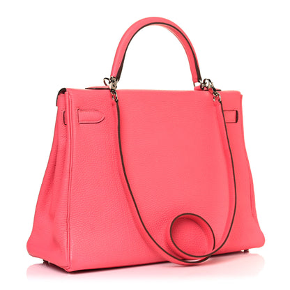 Hermes Togo Kelly Retourne 35 Rose Lipstick 2 of 30