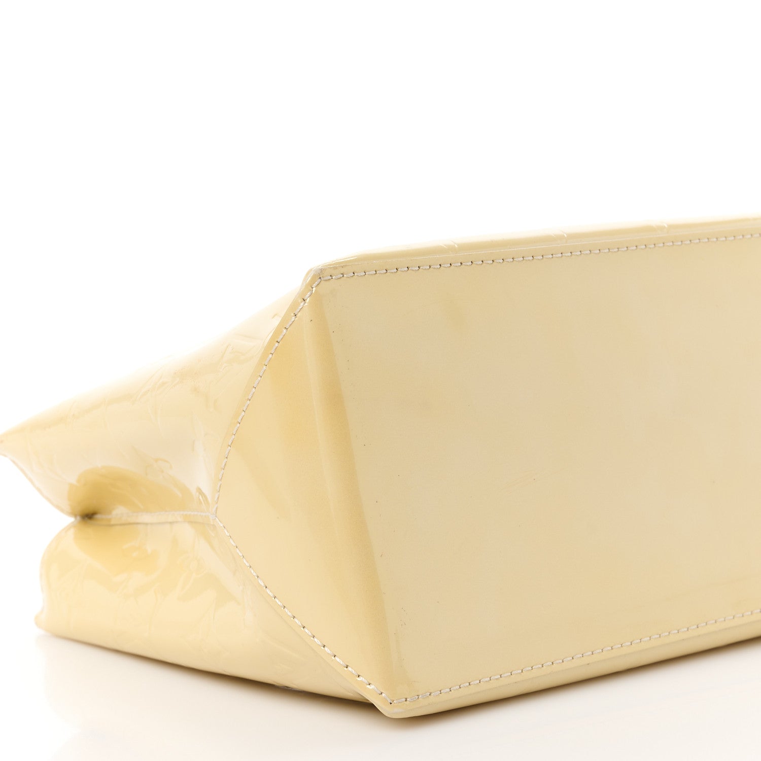 Louis Vuitton Vernis Wilshire PM Blanc Corail 9 of 16