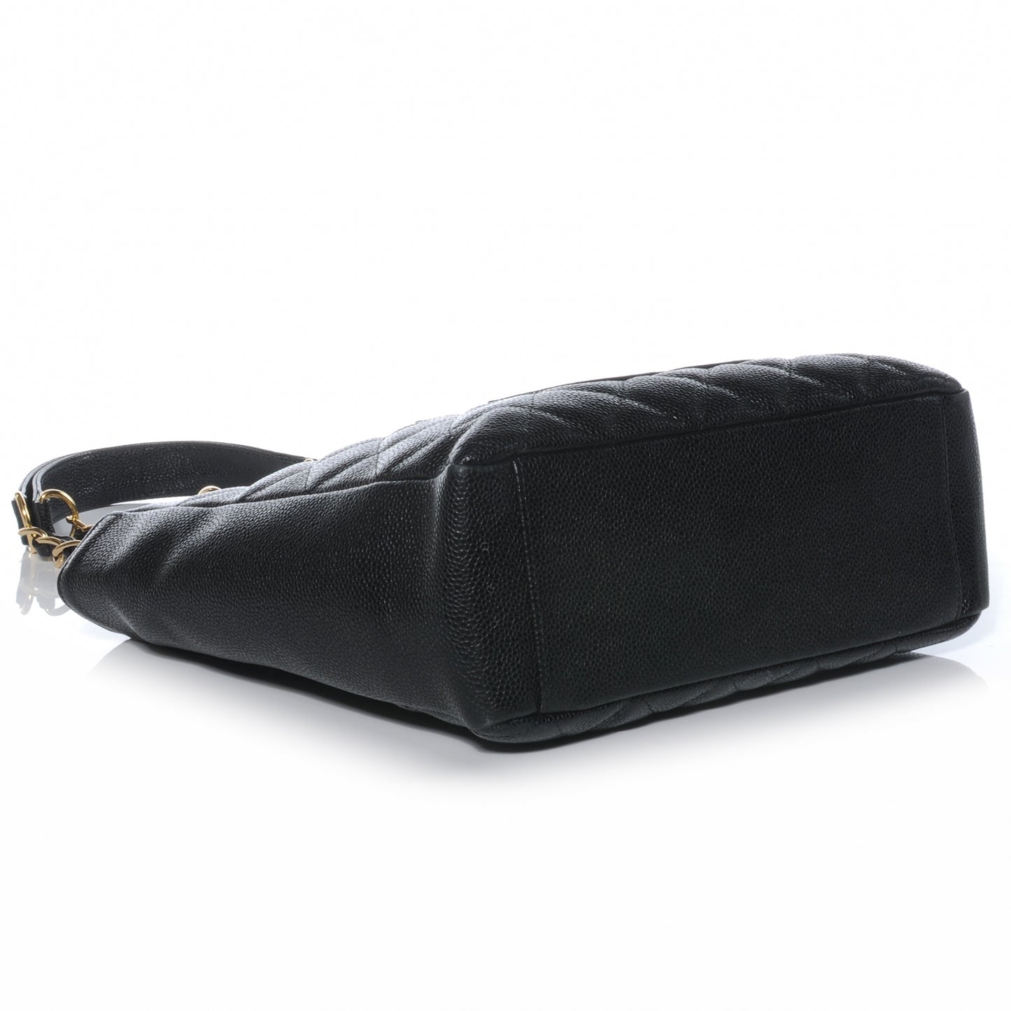 Caviar Petit Shopping Tote PST Black