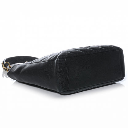 Chanel Caviar Petit Shopping Tote PST Black 4 of 7