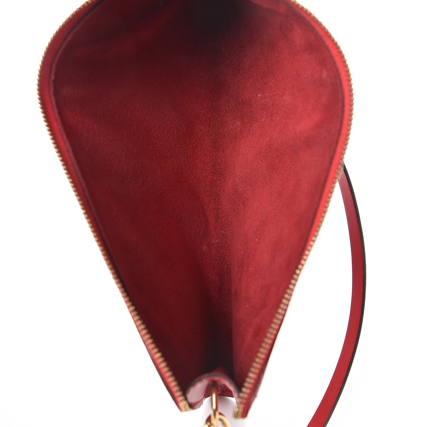 Epi Pochette Accessories 24 Castillan Red