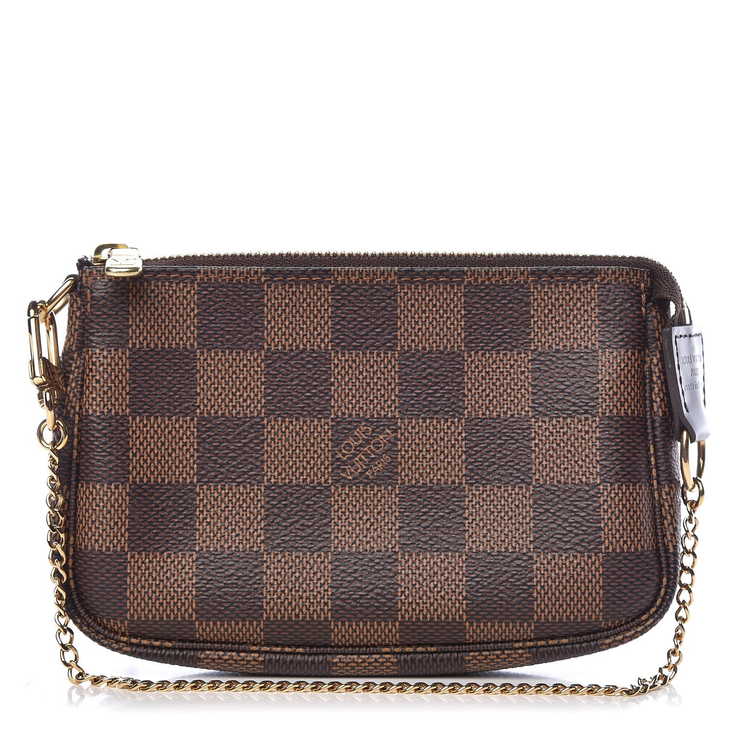 Louis Vuitton Damier Ebene Mini Pochette Accessories 1 of 7