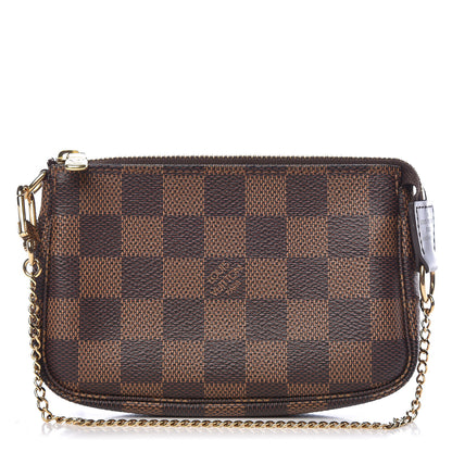 Louis Vuitton Damier Ebene Mini Pochette Accessories 1 of 7