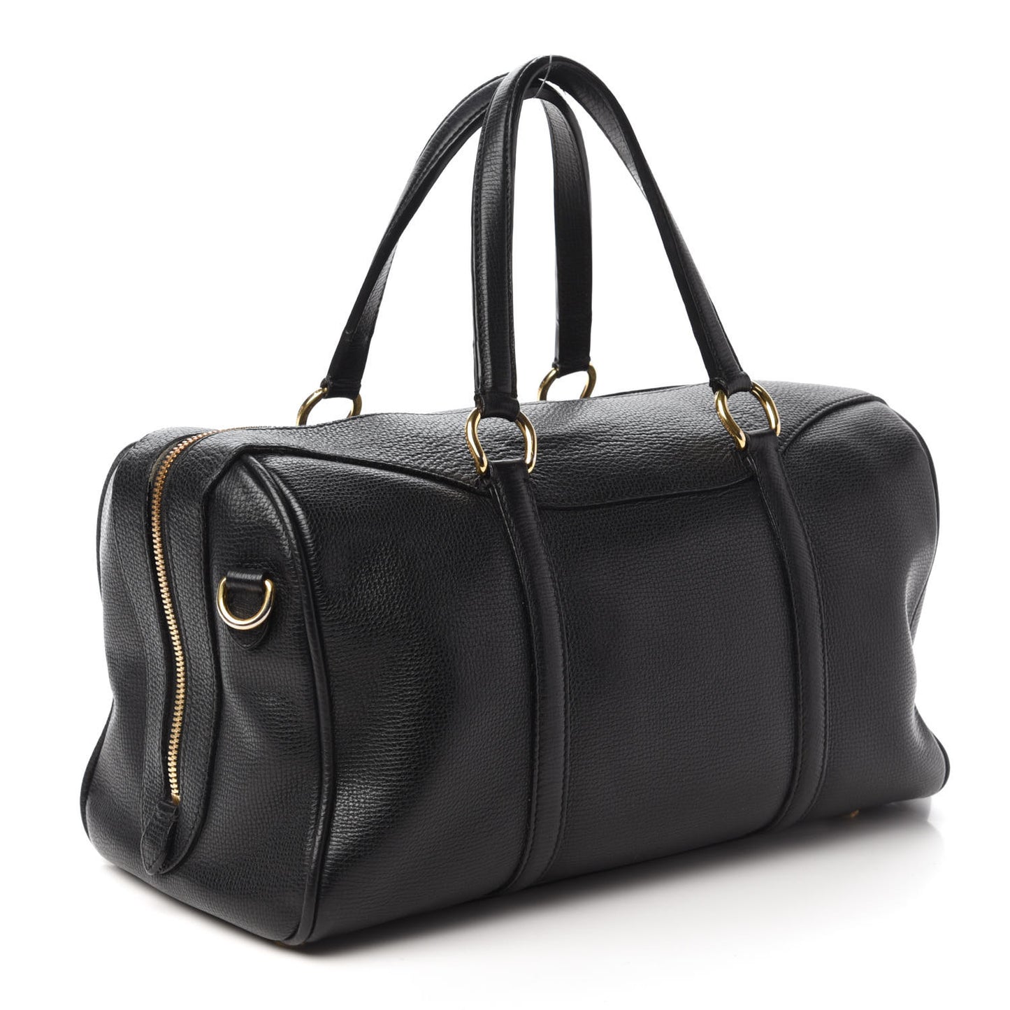 Derby Calfskin Medium Alchester Bowling Bag Black