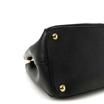 Prada Saffiano Lux Medium Galleria Double Zip Tote Black 8 of 9