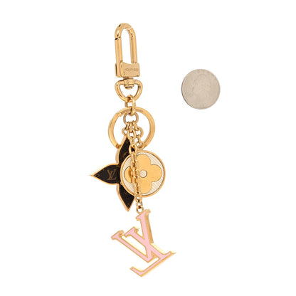 Louis Vuitton Spring Street Bag Charm Key Holder Gold 2 of 5