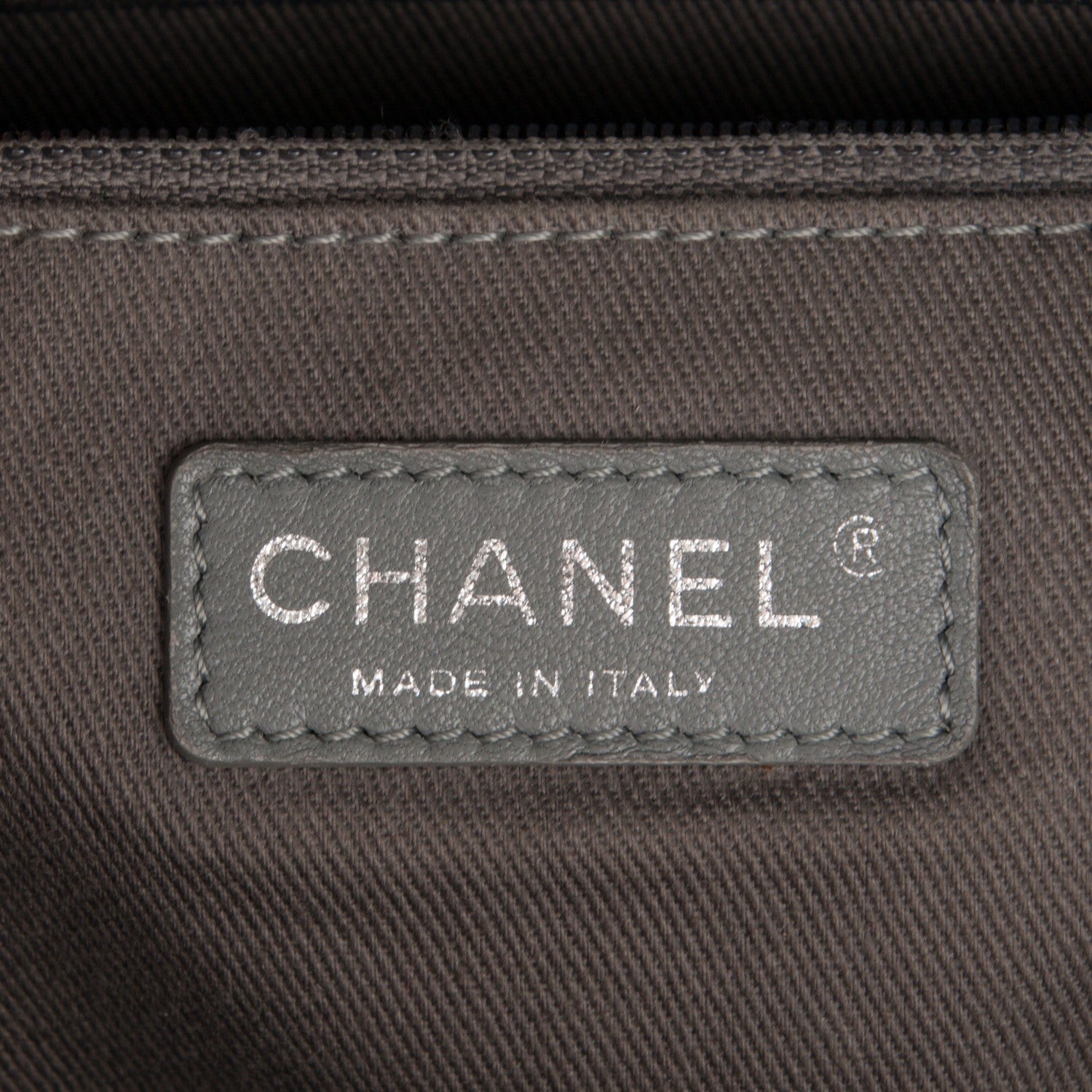 Chanel Graffiti Printed Canvas Medium Backpack Grey 6 of 8
