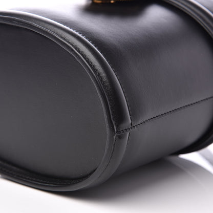 Dolce & Gabbana Smooth Calfskin Devotion Bucket Top Handle Bag Black 9 of 10