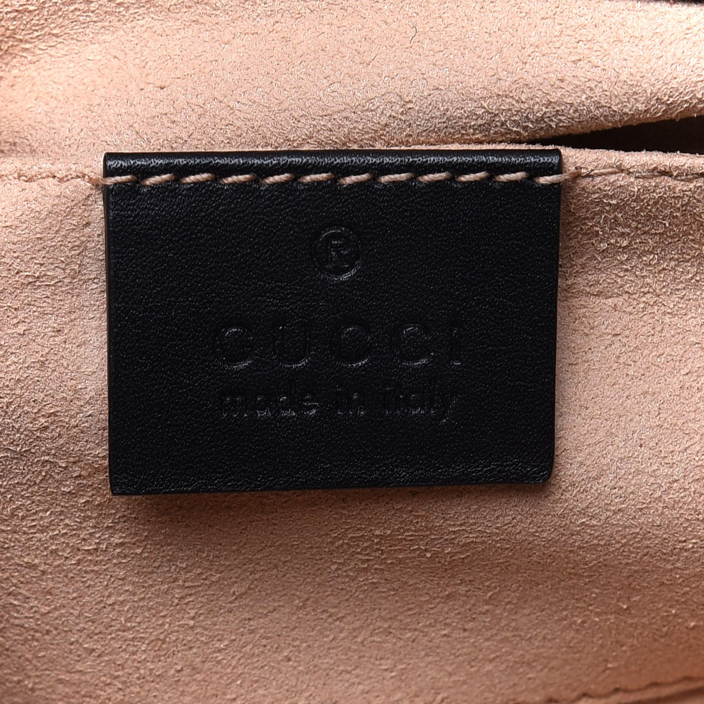 GG Supreme Monogram Bees Small Padlock Shoulder Bag Black