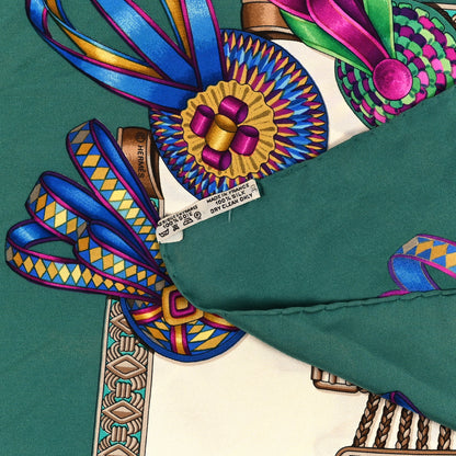 Hermes Silk Les Rubans Du Cheval Scarf 90 3 of 3
