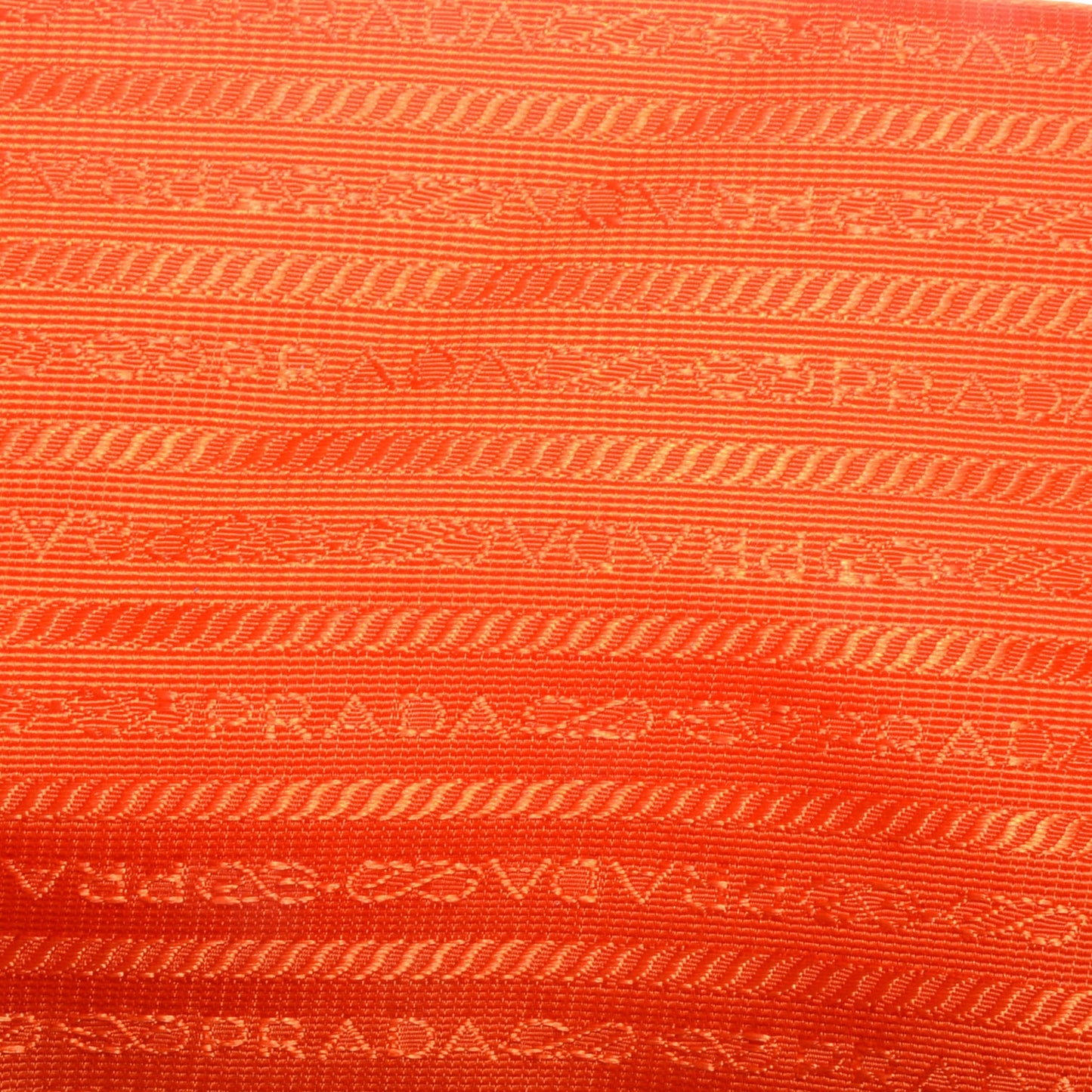 Vitello Daino Shopping Tote Papaya