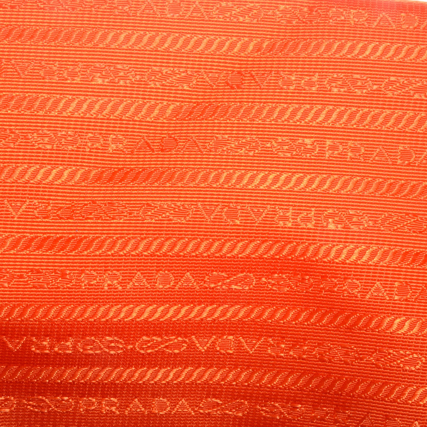 Prada Vitello Daino Shopping Tote Papaya 9 of 10