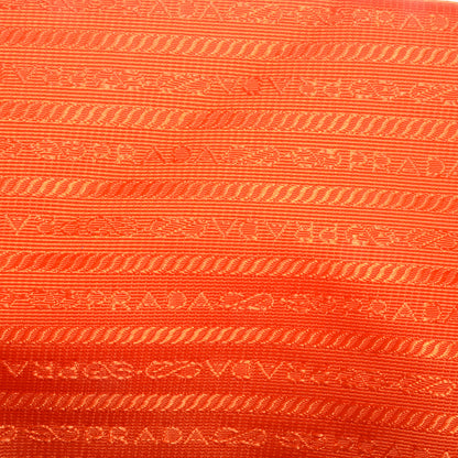 Prada Vitello Daino Shopping Tote Papaya 9 of 10