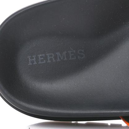 Hermes Suede Goatskin Womens Chypre Sandals 37.5 Rose Bois De Santal Rouge De Turin 8 of 9