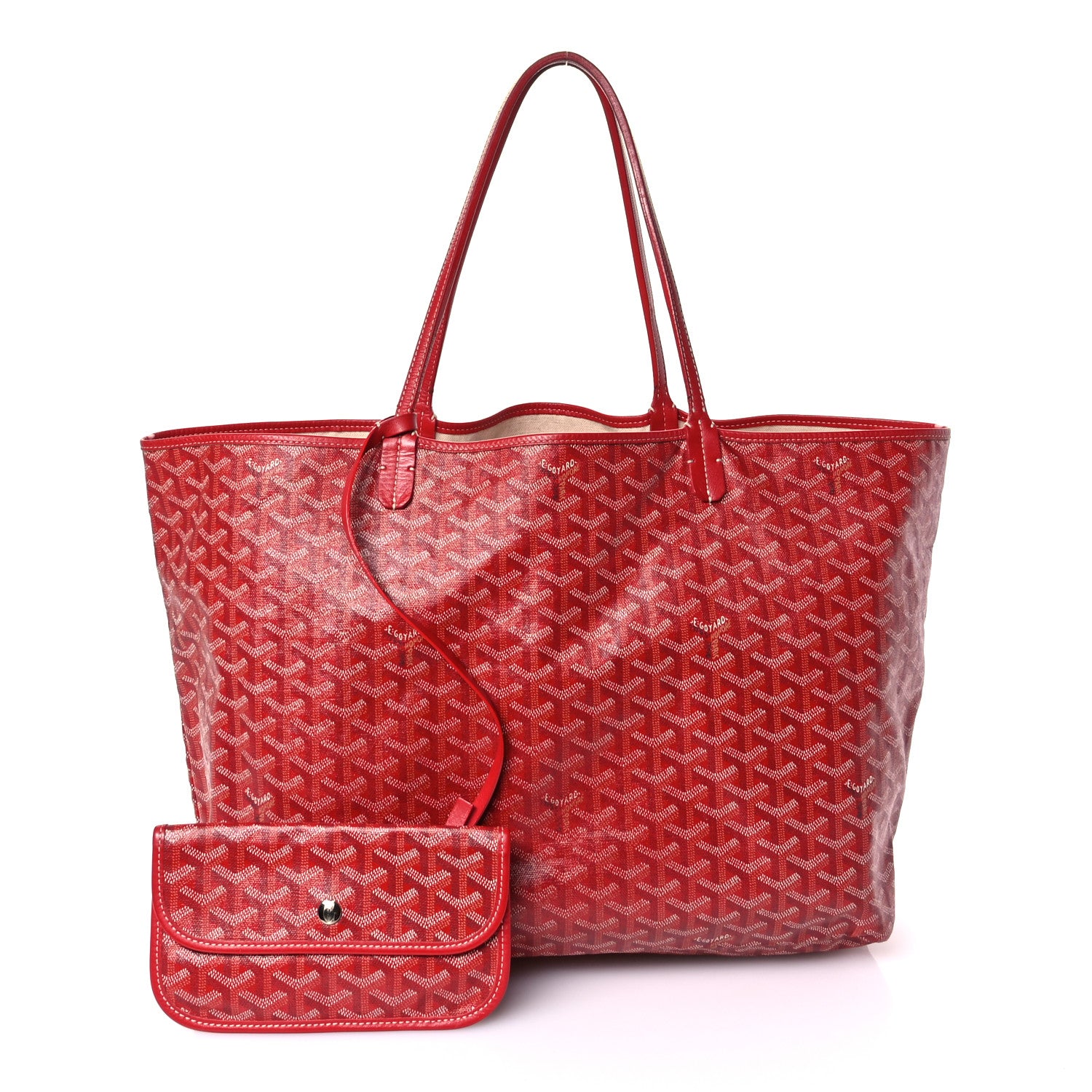 Goyard Goyardine Saint Louis GM Red 3 of 13