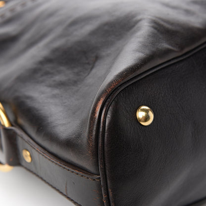 Saint Laurent Calfskin Large Muse Dark Brown 7 of 11