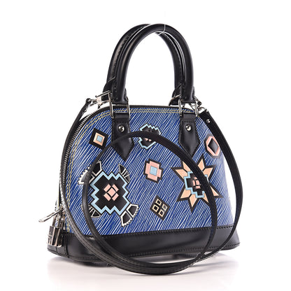 Louis Vuitton Epi Azteque Alma BB Denim Light 2 of 10