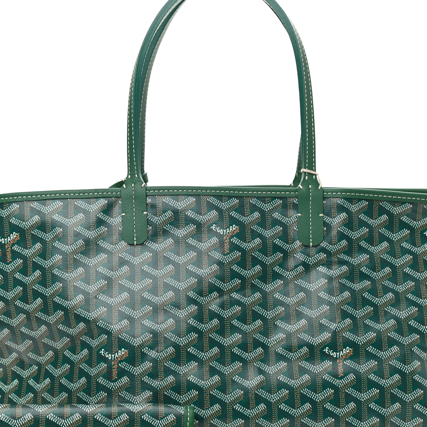 Goyard Goyardine Saint Louis PM Green 8 of 10