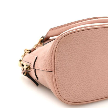 Gucci Dollar Calfskin Small GG Charm Dome Bag Soft Pink 9 of 11