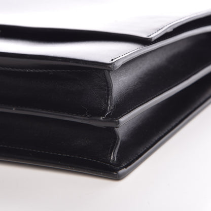 Saint Laurent Calfskin Sao Shoulder Bag Black 8 of 11