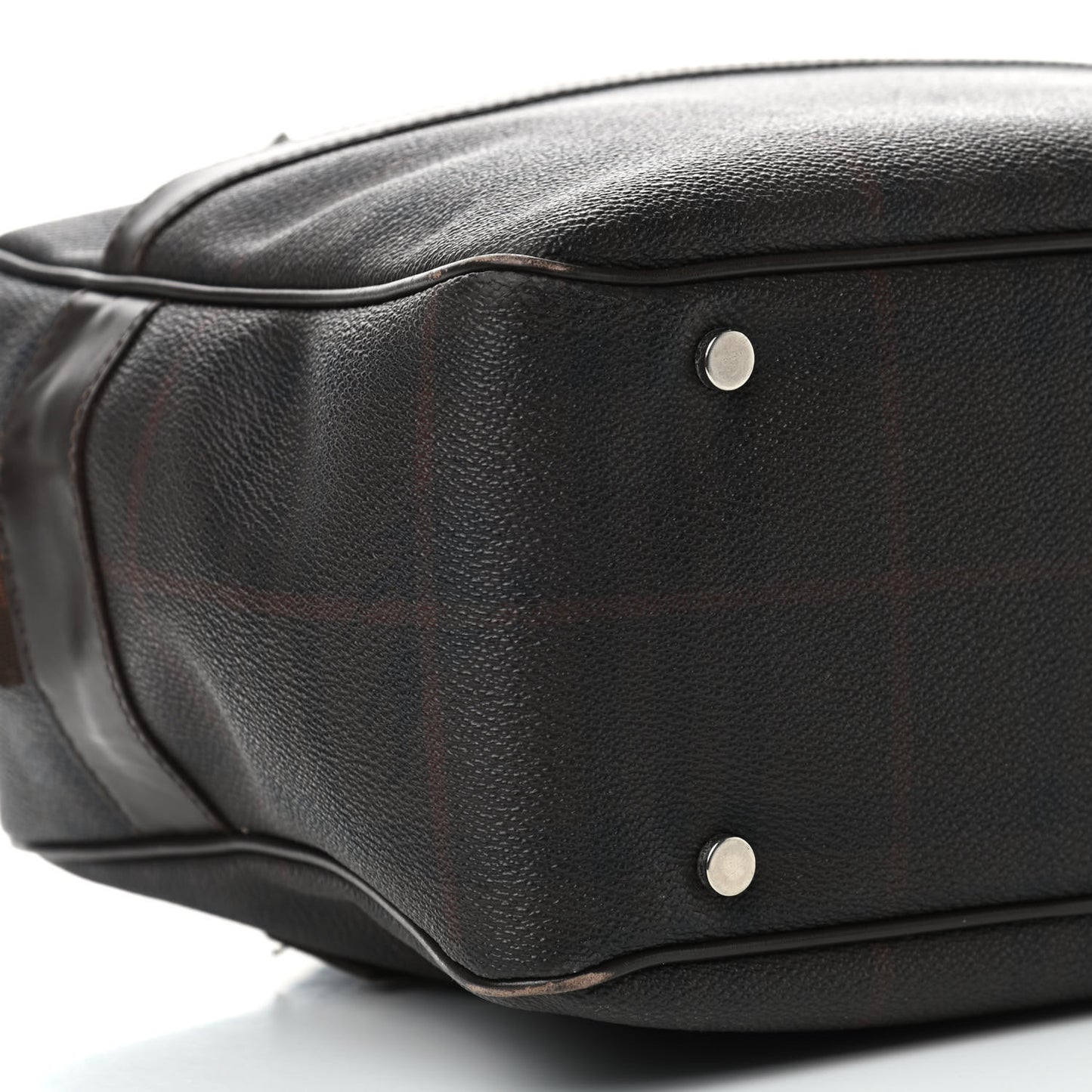 Smoked Haymarket Check Camera Bag Chocolate