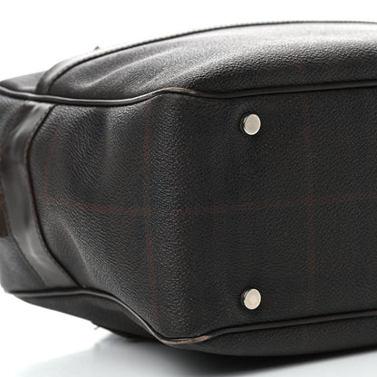 Burberry Smoked Haymarket Check Camera Bag Chocolate 7 of 10