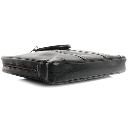 Louis Vuitton Epi Porte-Documents Voyage Briefcase Black 4 of 7