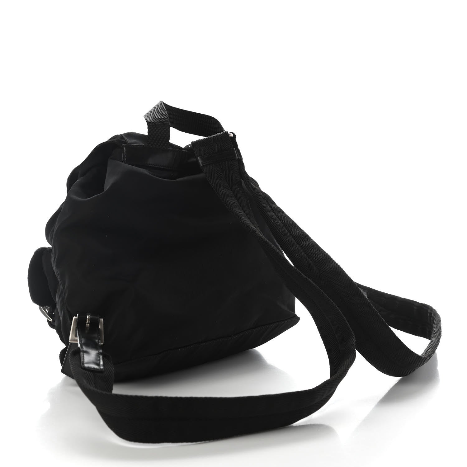 Prada Tessuto Nylon Vela Small Backpack Black 3 of 11