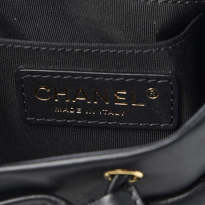Chanel Calfskin Quilted Small Urban Spirit Backpack Black 6 of 7
