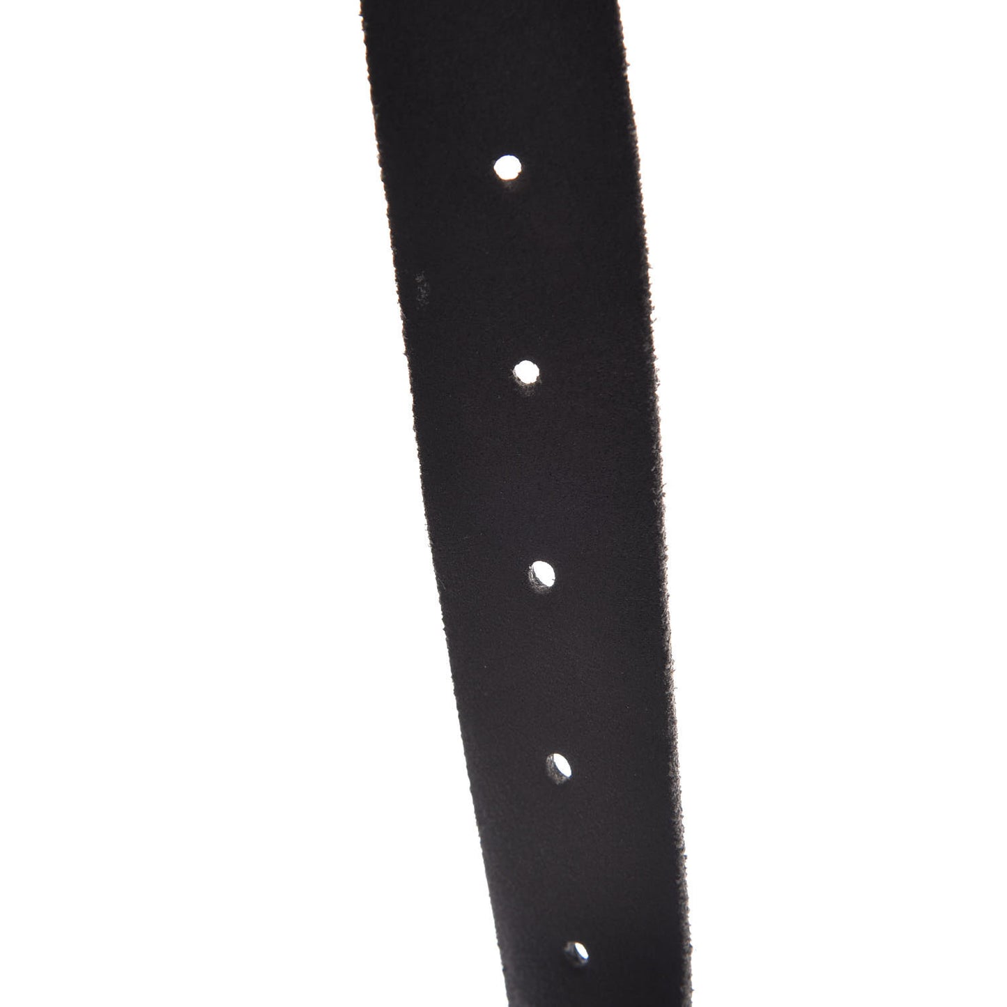 Cuoio Toscano Nickel Double G 30mm Belt 80 32 Black