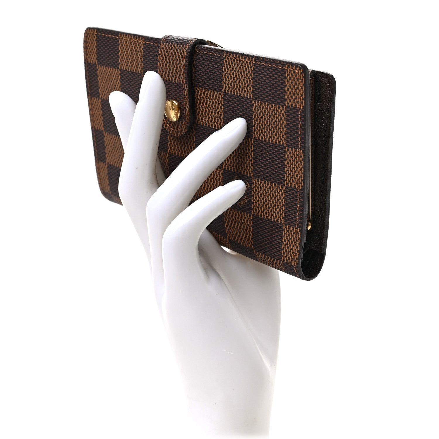 Louis Vuitton Damier Ebene French Purse Wallet 2 of 7