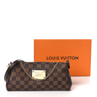 Louis Vuitton Damier Ebene Eva Clutch 10 of 10