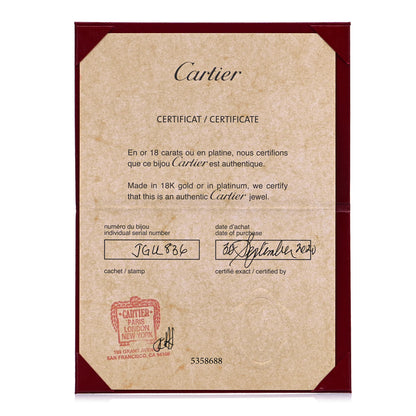 Cartier 18K Yellow Gold Diamond Small Juste Un Clou Bracelet 19 5 of 6