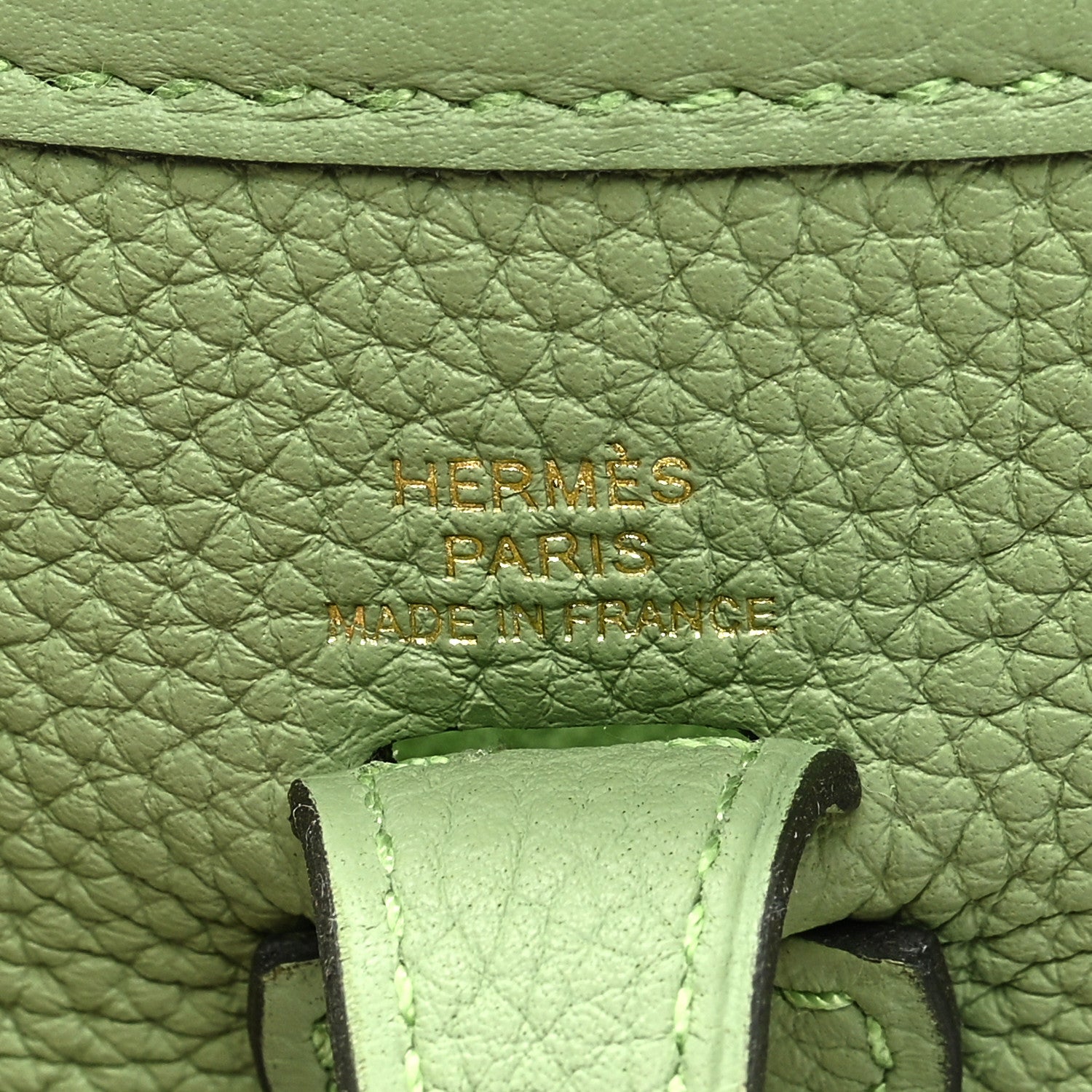 Hermes Taurillon Maurice Evelyne TPM Vert Criquet 6 of 9